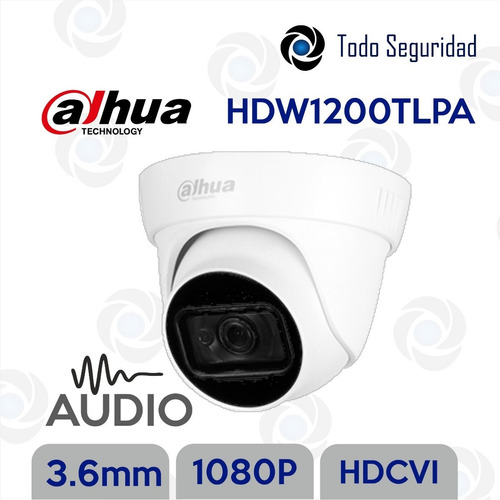 Imagen 3 de 9 de Kit Seguridad Dahua Dvr 4ch + 4 Camaras 2mp Microfono +disco
