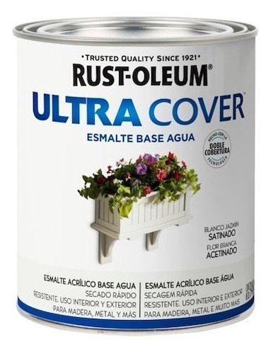 Esmalte Al Agua Rust Oleum Ultra Cover X 1 Lts 