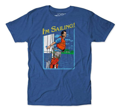 Camiseta Thechive Bill Murray What About Bob Im Sailing (hom