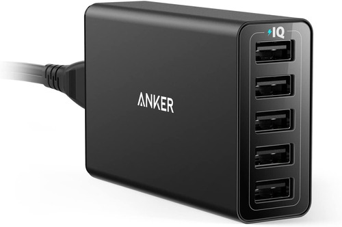 40w 5 Puerto Cargador De Pared Usb Powerport 5 Para Xs ...