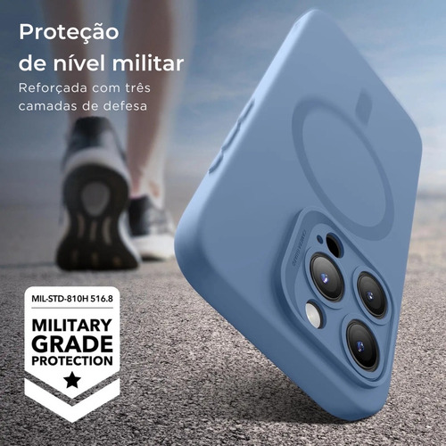 Capa Case Soft Case Cloud Com Magsafe iPhone 15 Pro Max Esr