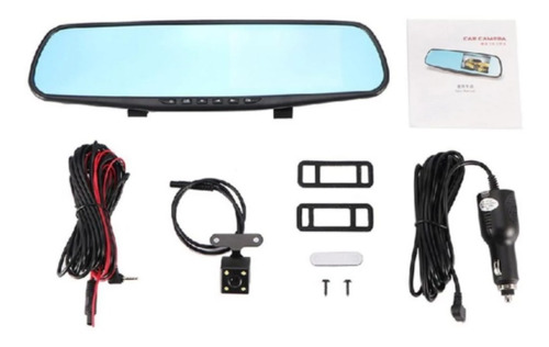 Espejo Retrovisor Doble Camara Dvr Hd Delantera Y Trasera