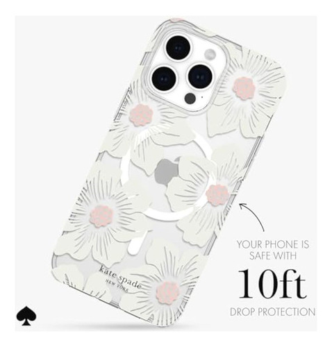 *. *. Capa Kate Spade New York Para iPhone 15 Pro Max,