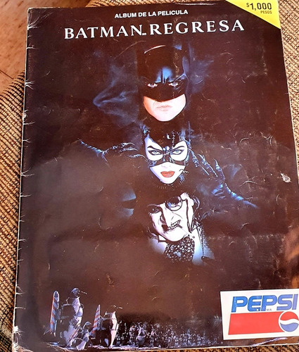 Álbum De La Pelicula Batman Regresa De Pepsi