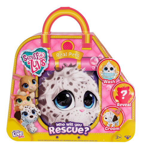 Little Live Pets | Revelação de animais misteriosos de Scruff-a-Luv. Laboratório. Cor Multicolor