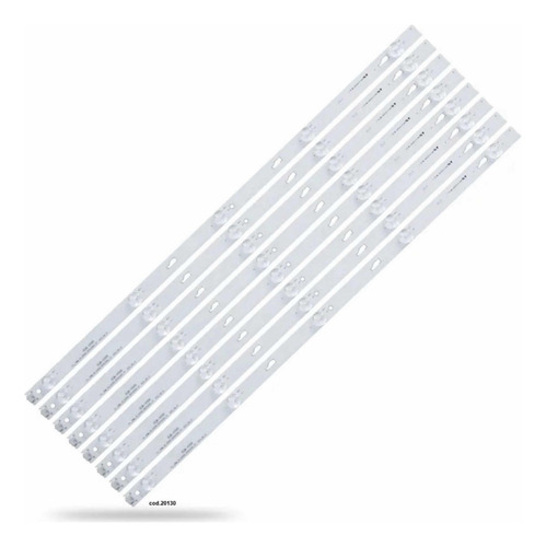 Kit Aq Ap De 8 Ledes Led Atvio 55d1620, Aluminio Reforzado