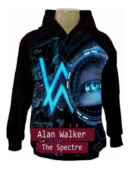 casaco alan walker infantil