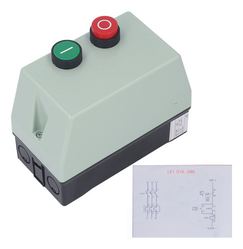Control De Motor De Arranque Le1d09m7 Monofásico 710a Elect