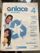 Comprar Enlace Con Matemática 4 Editorial Santillana