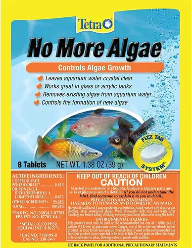 comprar Antialgas Tetra No More Algae Acuario Plantas Anti Algas 8tb