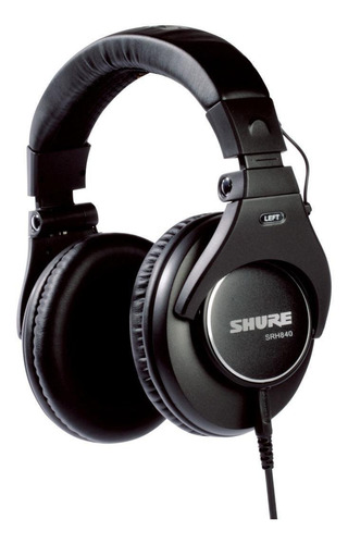Audífonos Shure SRH840 negro