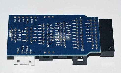 Imagen 3 de 4 de Placa Adaptadora Pinboard V8 Jtag 2440 6410 Stm32 Arm Cortex