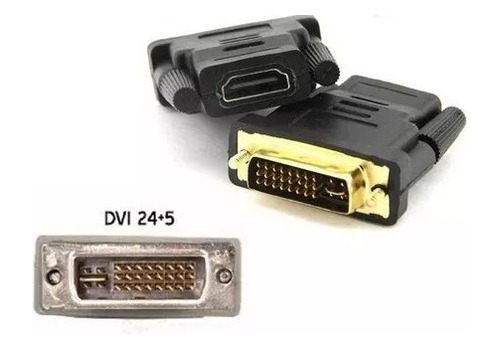 Adaptador Convertidor Dvi-i A Vga 24+5 Pines A Vga Hembra 