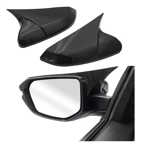 Cubierta De Espejo Retrovisor Fibra Carbono Para Honda Civic