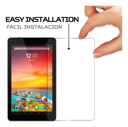 Protector De Pantalla Antishock Para Tablet Spc Glee 9