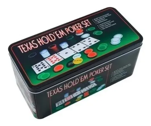 Juego De Mesa 200 Fichas Poker Texas Holden