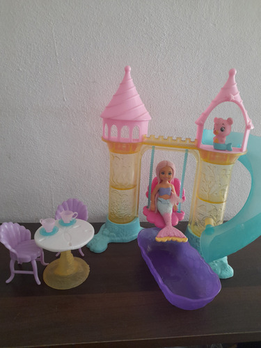 Barbie Dreamtopia Sirena Parque De Diversión (Usado)
