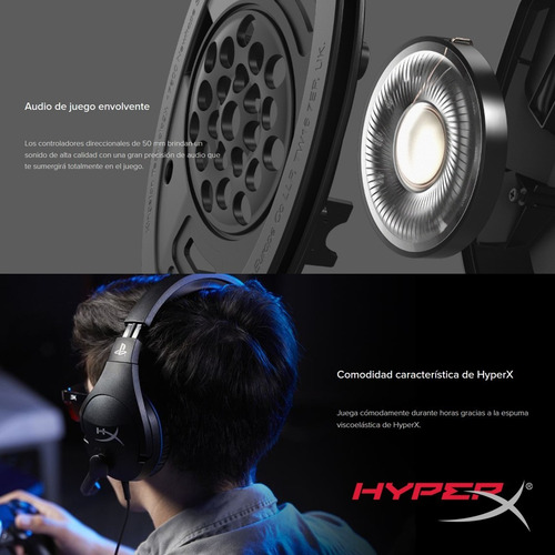 Imagen 4 de 10 de Diadema Gamer Hyperx Cloud Stinger Pc, Ps5 Ps4, Xbox, 3.5mm