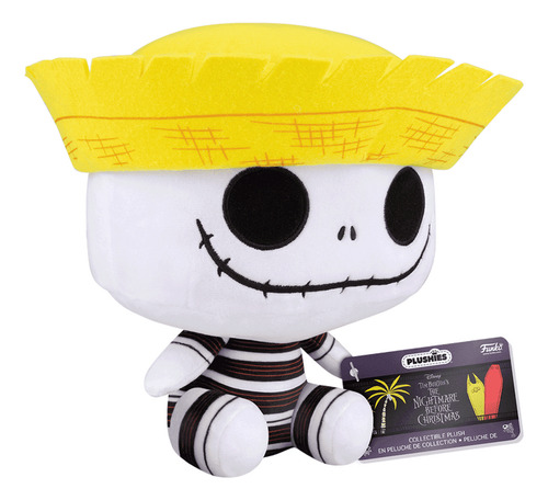 Funko Plushies Jack En La Playa - Nightmare Before Christmas Color Amarillo