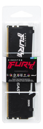 Memória Ram Kingston Fury Beast Rgb 32gb 6000mhz