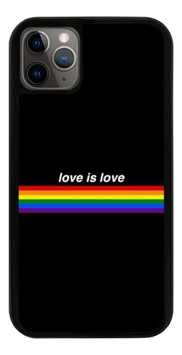 Funda Uso Rudo Tpu Para iPhone Pride Lgbt Love Amor 03