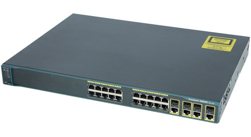 Switch Cisco 2960 de 24 puertos 10/100/1000 Ws c2960g 24tc L