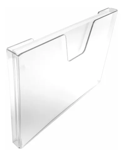 comprar Display Porta Folha Prontuário De Parede A4 Paisagem Deitado