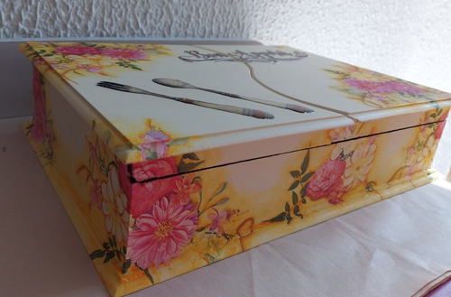 Imagen 3 de 4 de Caja Organizadora De Cubiertos