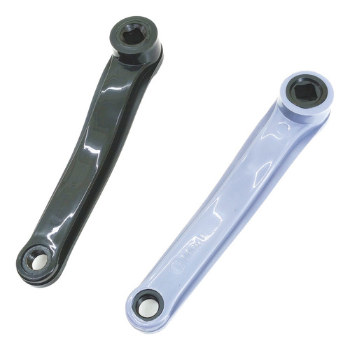 Palanca Biela Izquierda Para Bicicleta 170 Mm Color Gris