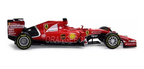 Fórmula 1 Ferrari Sf-15t Sebastian Vettel 2015 Burago 1:24