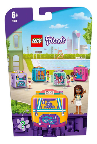 Lego Cubo De Natação Da Andrea 59 Peças - Lego Friends