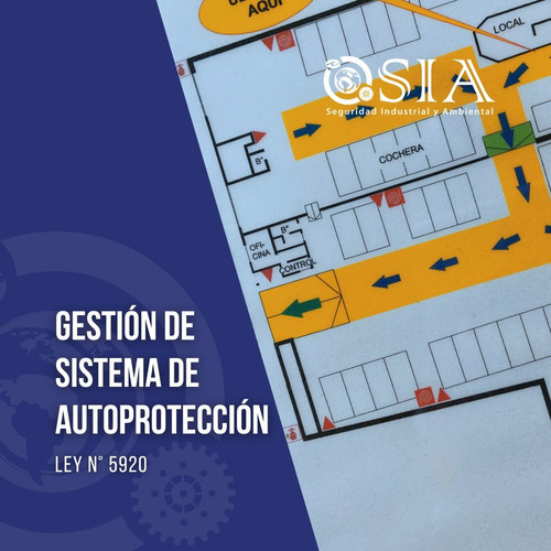 Sistema De Autoprotección  Ley 5920 - Plano De Evacuación