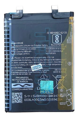 Bate Para Xiaomi Redmi Note 11 Pro 5g Bn5e 5000mah