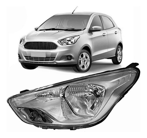 Opticas P/ Ford Ka 2016 2017 2018 2019 Fondo Cromado 