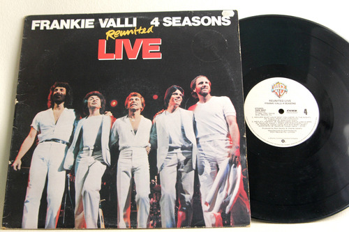 Frankie Valli 4 Seasons Reunited Live Lp Doble Austalia 1980 (Usado)