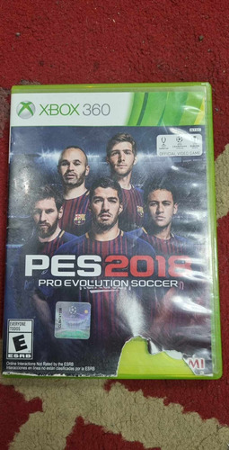 Juego Pes 2018 Xbox 360