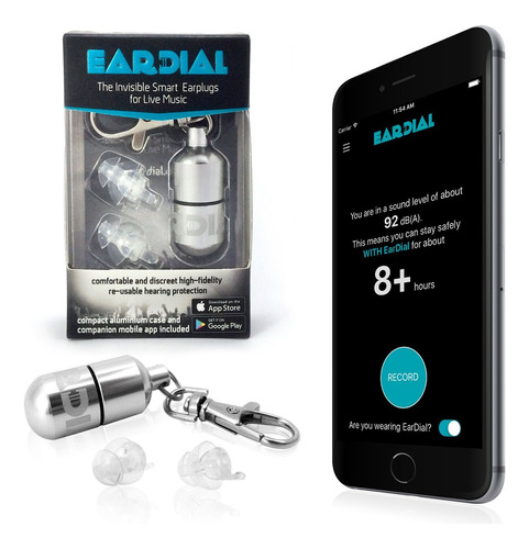 Eardial Tapon Para Oido Inteligente Invisibl Musica Vivo