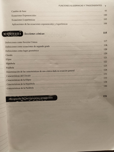Funciones Algebraicas Y Trascendentes (Usado)