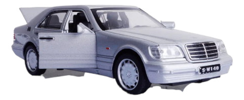 Mercedes-benz S-w140 Gris (luces Y Sonido) 1/30