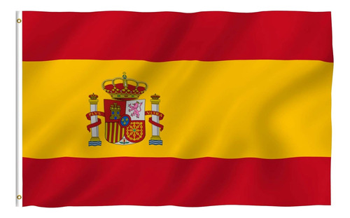 Bandera De España Anley Fly Breeze De 3 X 5 Pies, Colores Vi