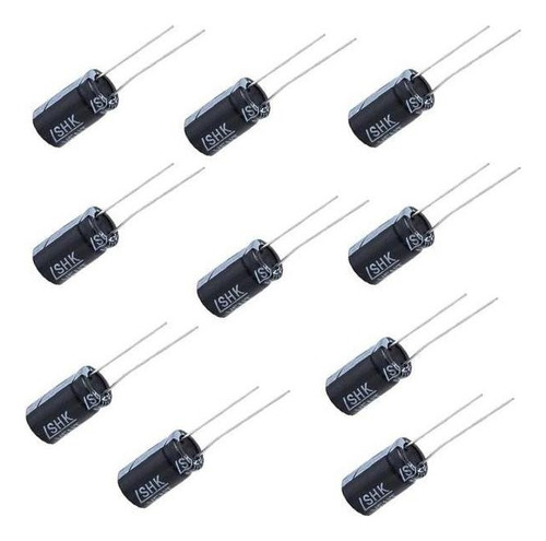 10x 400v 10uf Cable Radial Para Condensadores