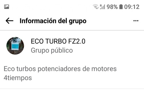 Imagen 5 de 5 de Eco Turbo Potenciador Moto Cg 150 Titán