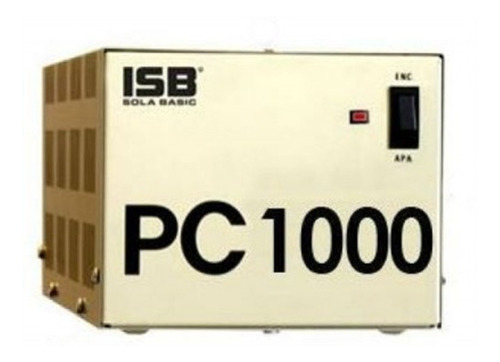 Regulador Voltaje Sola Basic Pc-1000 1000va Ferroresonante 