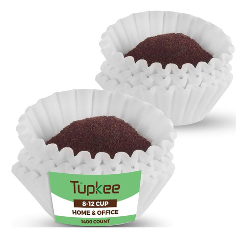 Filtros De Café Tupkee De 8 A 12 Tazas, 1400 Unidades, Estil