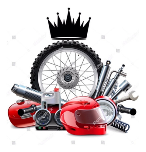 Imagen 2 de 2 de Pack Cubre Rayos Generico Tuning Universal X 72 Motos