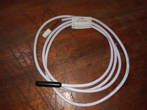 Imagen 1 de 3 de Termistor Sensor Bulbo Sonda Enfriador 10k 9t16012w 1.23m