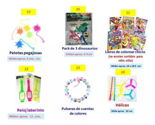 100 Juguetes Regalos Fiesta Piñata Infantiles Niños A Elegir