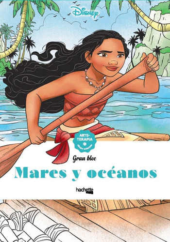 Mares Y Oceanos, De Disney. Editorial Hachette, Tapa Blanda En Español