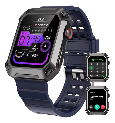 (llamada Bluetooth) Smartwatch Ip69k Resistente Al Agua