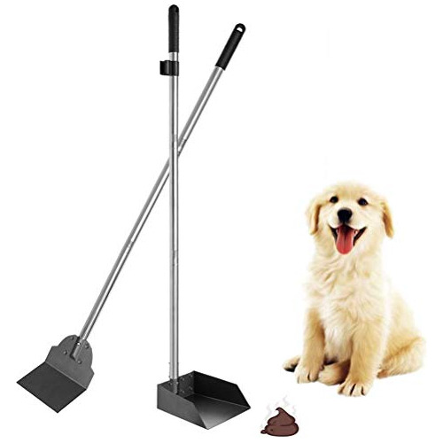 Pet Poop Tray &amp; Spade Set Dog Cat Waste Removal Sco...